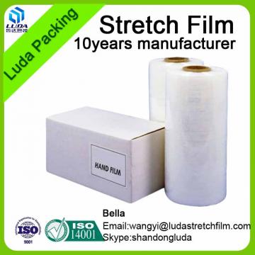 23mic clear cast lldpe stretch foil