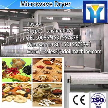 Continuous belt type paper products microwave dryer