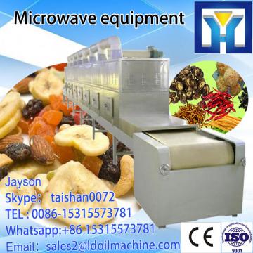 Cocoa powder dryer/sterilizer---microwave drying and sterilizing machine