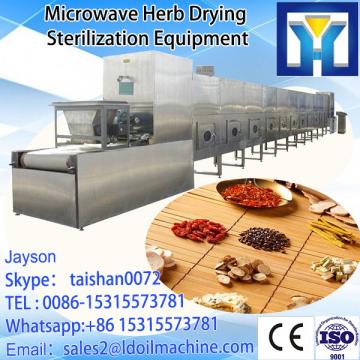 Automatic tunnel type sponge microwave roasting machine