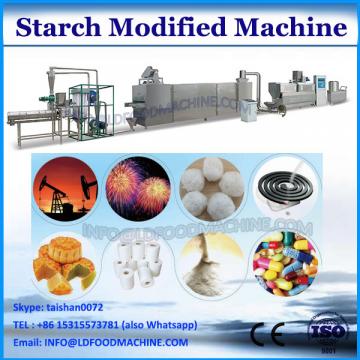 Automatic EXtruded corn starch round prawn round pellet chips processing machine/produciton line