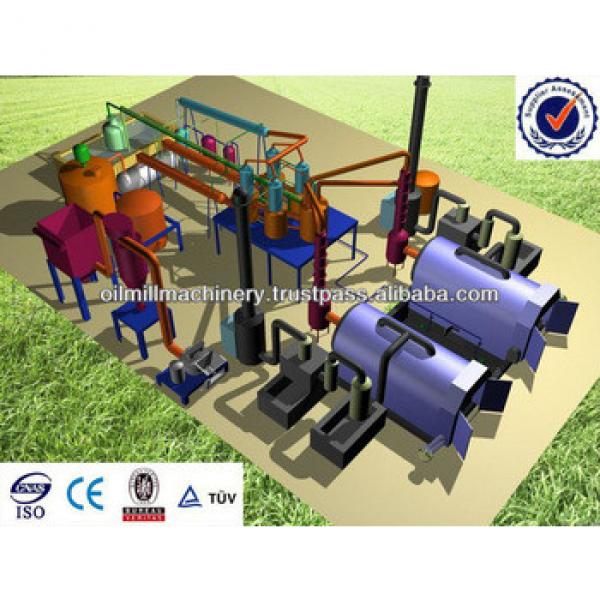 Tyre oil pyrolysis machine, tyre plastic recycling machine made in india #5 image