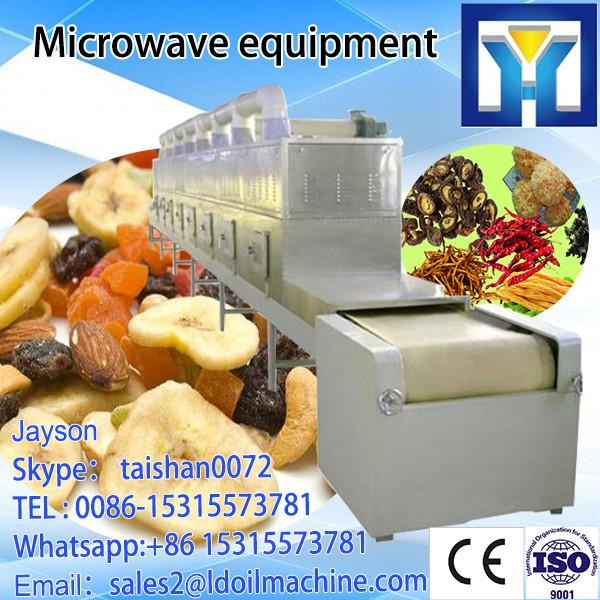 304#stainless steel tunnel microwave chemical powder drying machine #1 image