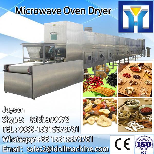 304#stainless steel tunnel microwave chemical powder drying machine #3 image