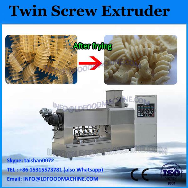 1 ton/h Conical Twin Screw Extruder for Fish Food and Pet Food #1 image